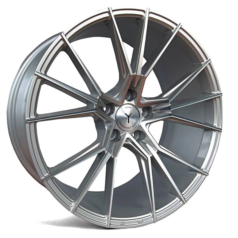YANAR WHEELS NL47 ZILVER GEPOLIJST 471995511245SM